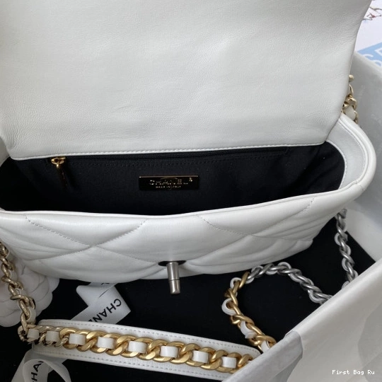 First Bag Ru 19 Handbag-26CM  CHANEL 0804